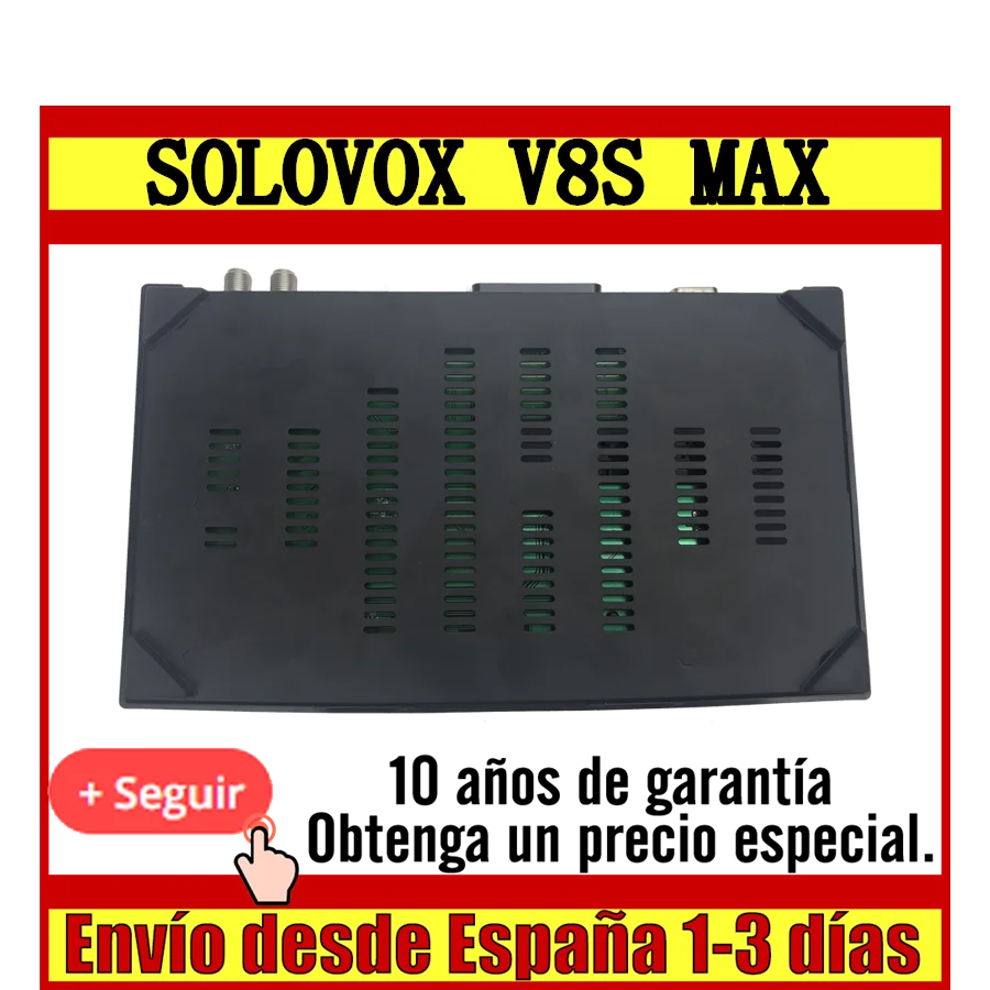 Спутниковый ресивер SOLOVOX V8S MAX 1080P HD + адаптер USB2.0 * 2 с поддержкой H.256 10 шт. |