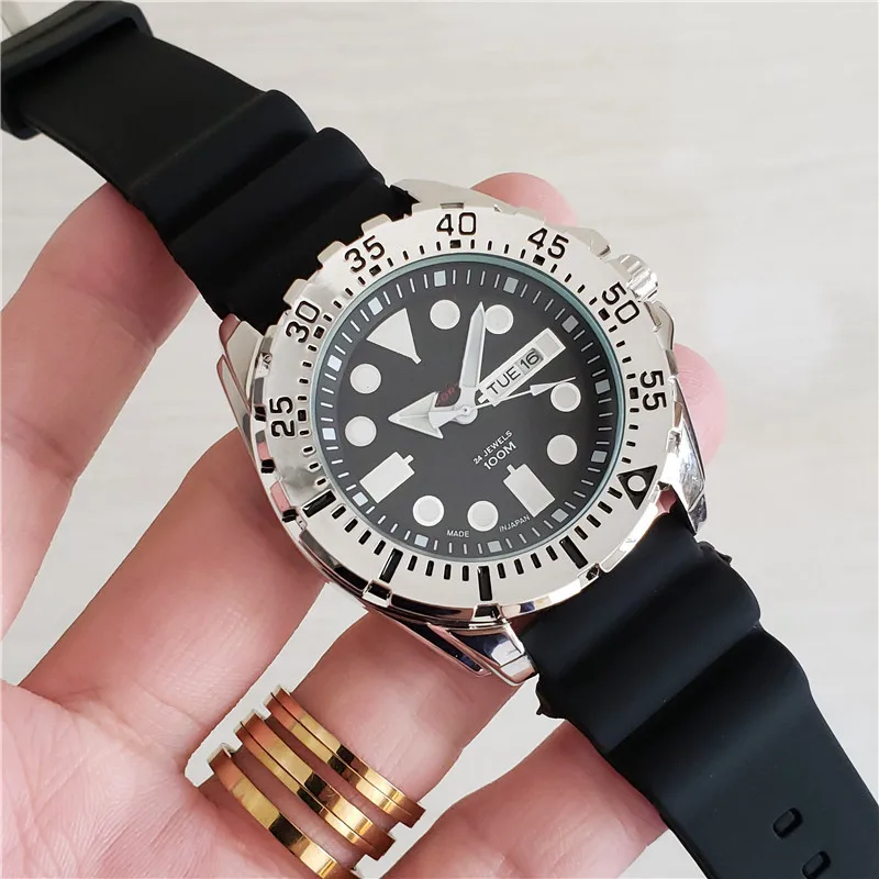 

high quality Three Stitches Men Quartz Watches Automatic Mens watches Top Brand Luxury watch men WristWatch Military Relogio