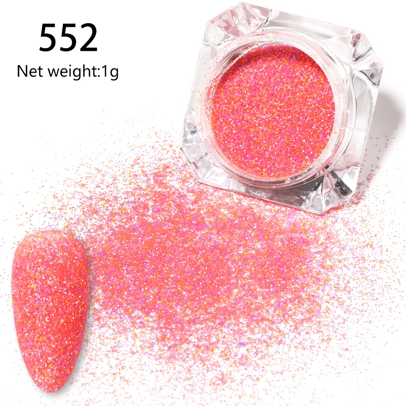Блеск для ногтей Конфеты Порошок сахар Покрытие эффект порошок хром пигмент Пыль