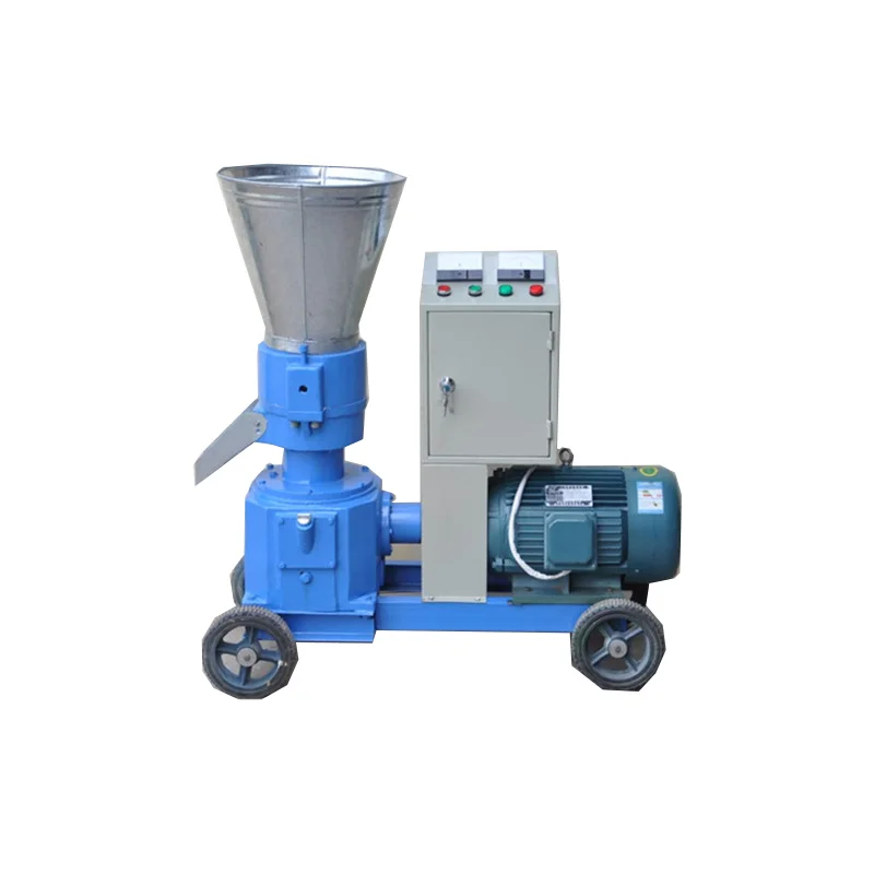 

Factory price rice bran animal feed pellet making machine
