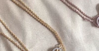circular design hollow logo flash diamond micro inlaid jewelry long sweater chain