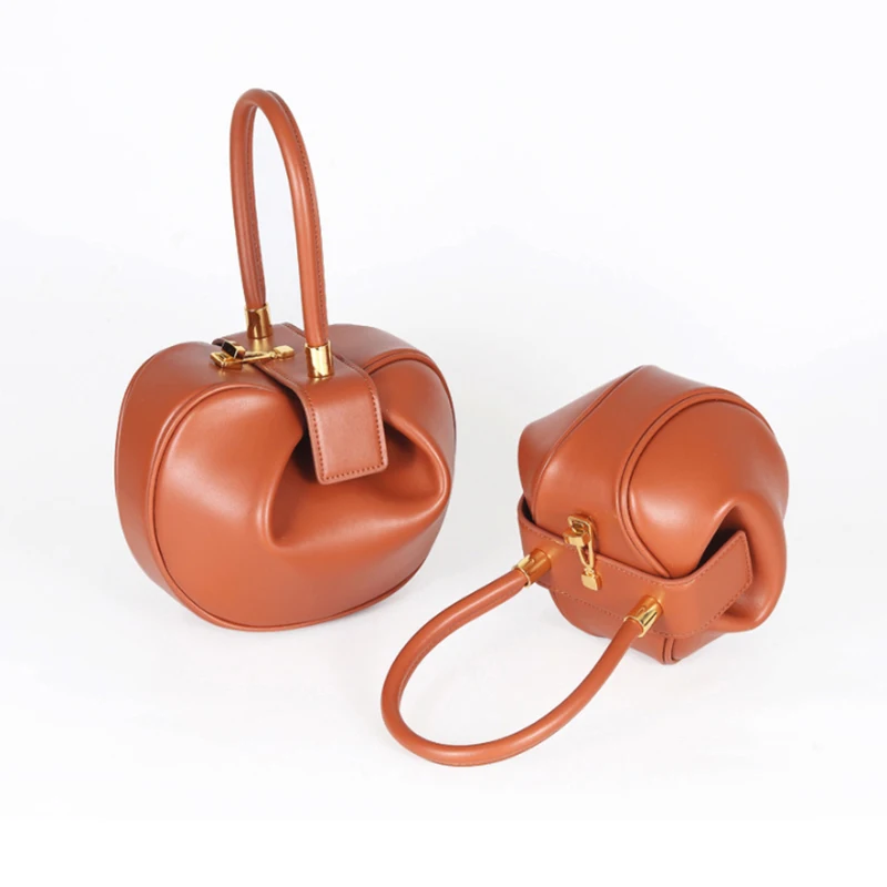 

[EAM] Women New Snake Grain Small Wonton Bag Leather Hand Bag Personality All-match Top-handle Bag Fashion Tide 2021 18A3264