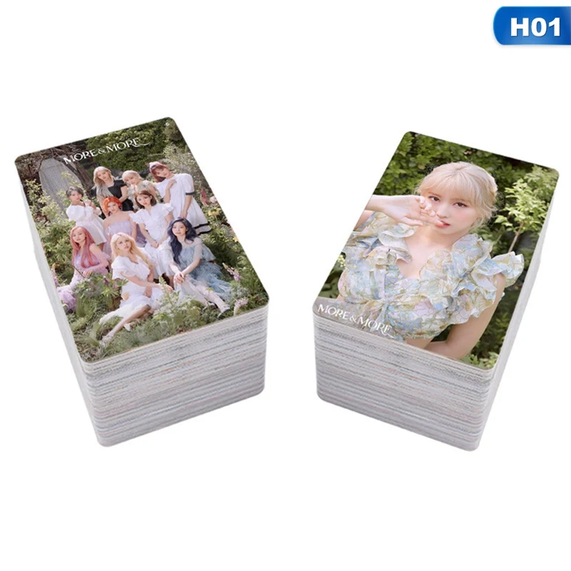 

100Pcs/Set K-POP TWICE Mini 8th 9th New Album FANCY YOU LOMO Card Postcard Photo Card Around The Concert
