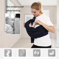 baby carrier wrap ring sling for newborn adjustable cotton kangaroo breastfeeding ergonomic nursing cover ergo infant toddler