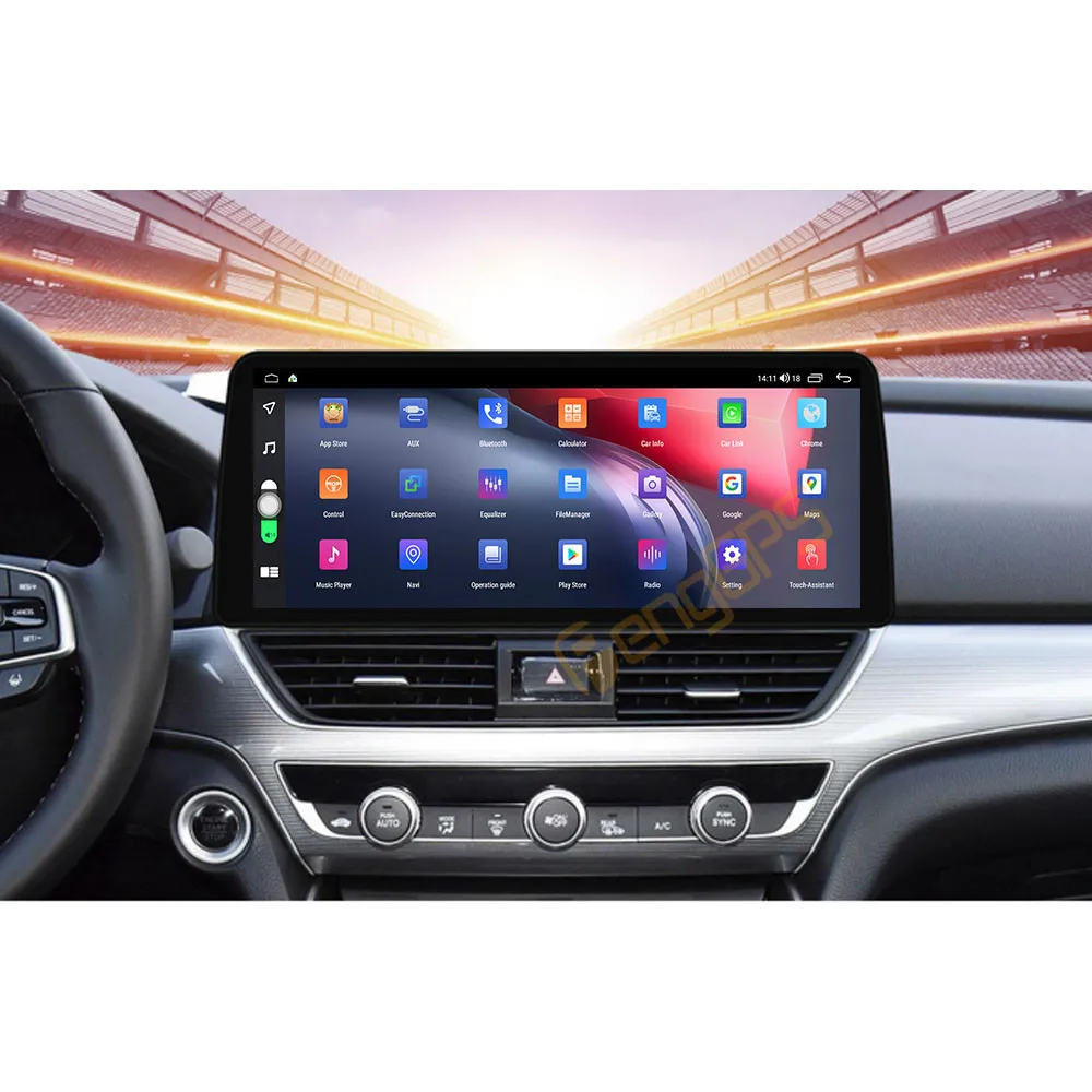 Автомагнитола для Honda Accord 2018 2019 2020 2021 Android стерео мультимедийный плеер 2Din
