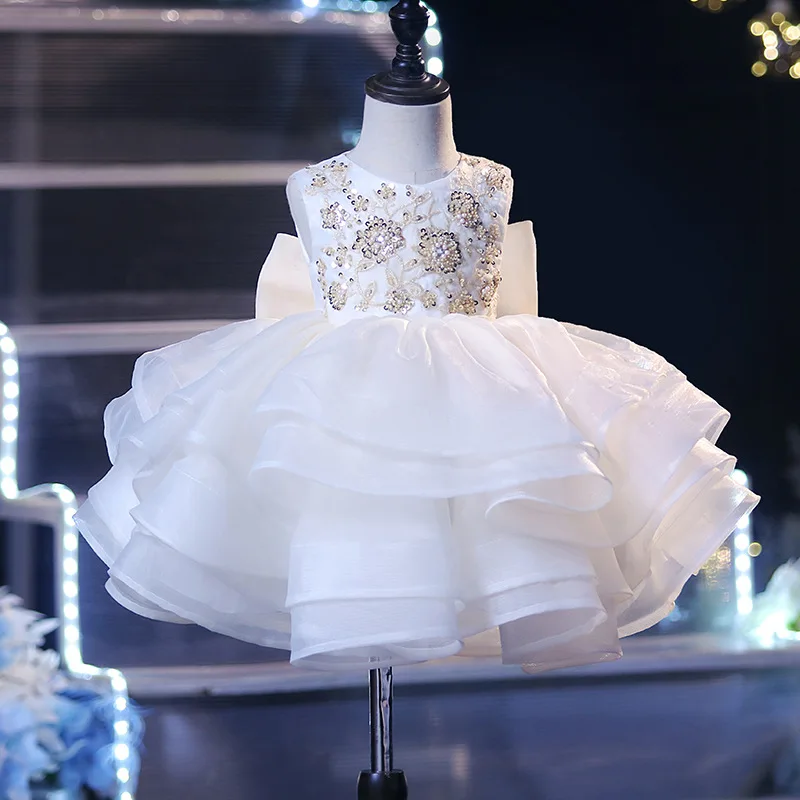 Детское платье с бисером на возраст 1-10 лет | Детская одежда и обувь