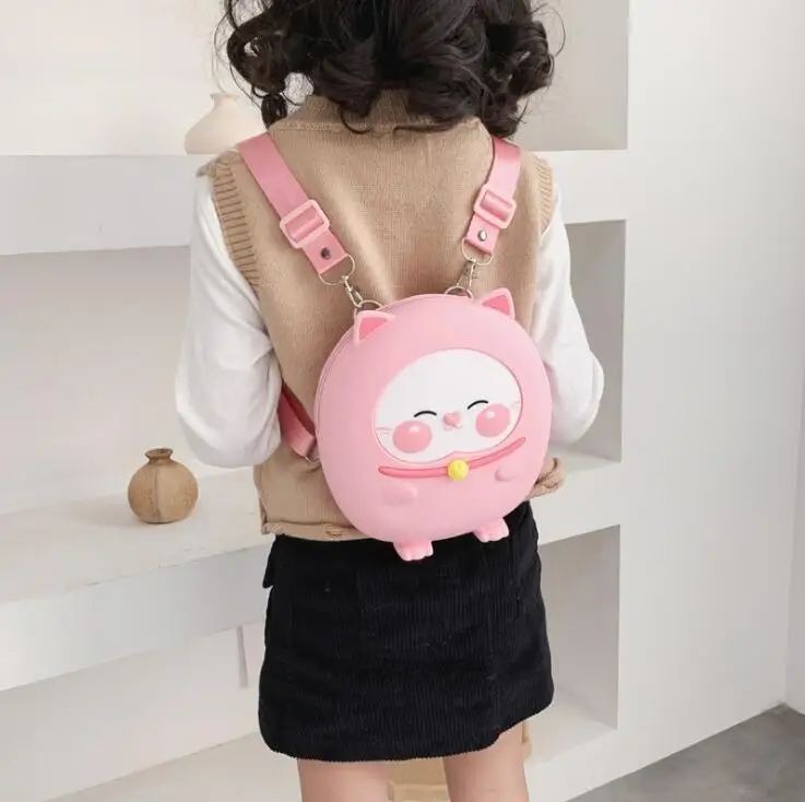 Забавный милый детский силиконовый рюкзак динозавр мини школьная сумка детские