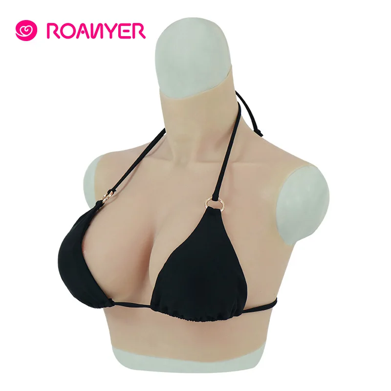 Реалистичная силиконовая грудь ROANYER для трансвеститов транссексуалов