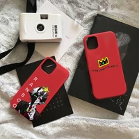 ranboo dream smp cartoon game phone case candy color for iphone 6 7 8 11 12 s mini pro x xs xr max plus