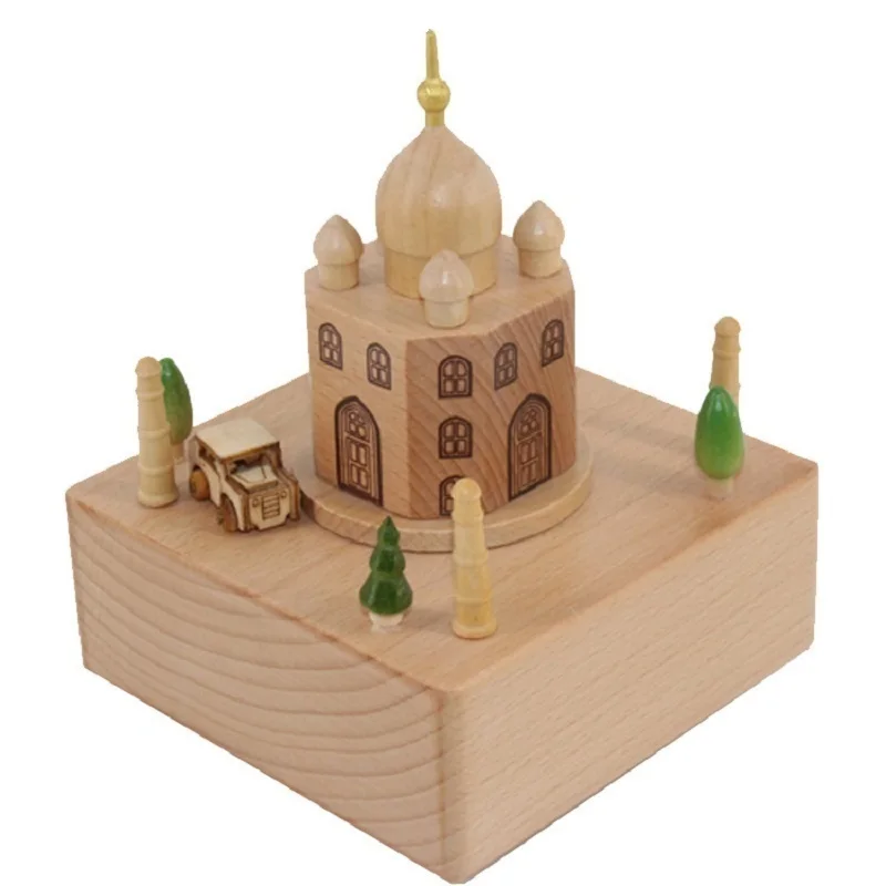Музыкальная музыкальная шкатулка Caixa Muzik Kutusu Carousel Muziekdoos Madera Carillon Scatole Musicali Wooden De
