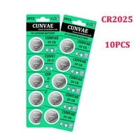 10pcslot original cr2025 cr2015 dl2025 button cell batteries cr 2025 3v lithium coin battery for watch calculator weight scale