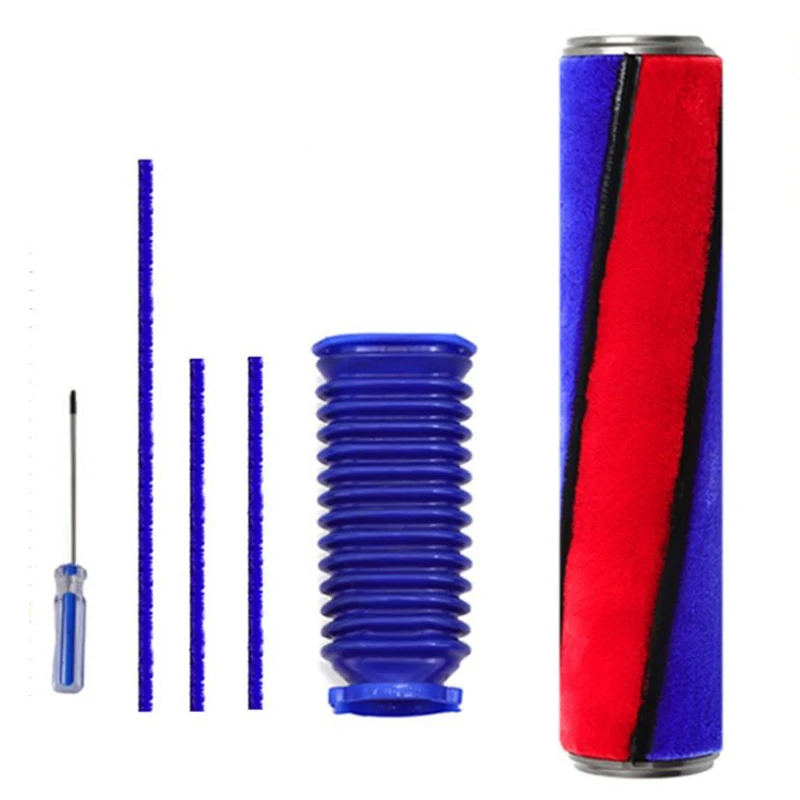 

Roller Brush Hose Kit for Dyson V6 Fluffy V7 V8 SV03 V10 V11 Vacuum Cleaner Accessories Roller Brush+Roller Suction Hose