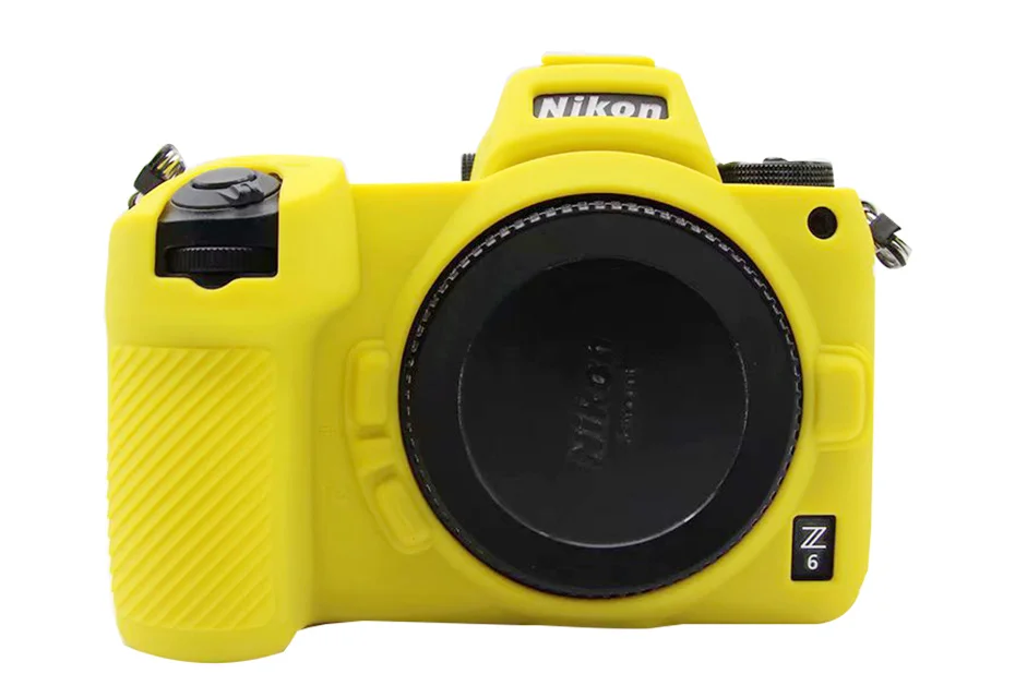 TENENELE сумки для камеры Nikon Z6 Z7 Мягкий силиконовый чехол цветной резиновый защитный чехол для Nikon Z 6/7 прочные аксессуары
