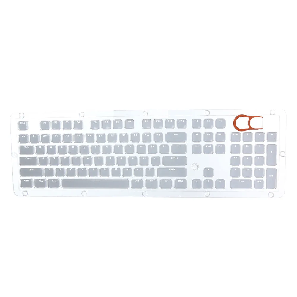 

Translucent Double Shot Abs 104 Keycaps Backlit For Cherry Mx Keyboard Switch For Desktop Office Entertainment Tablet Keyboard