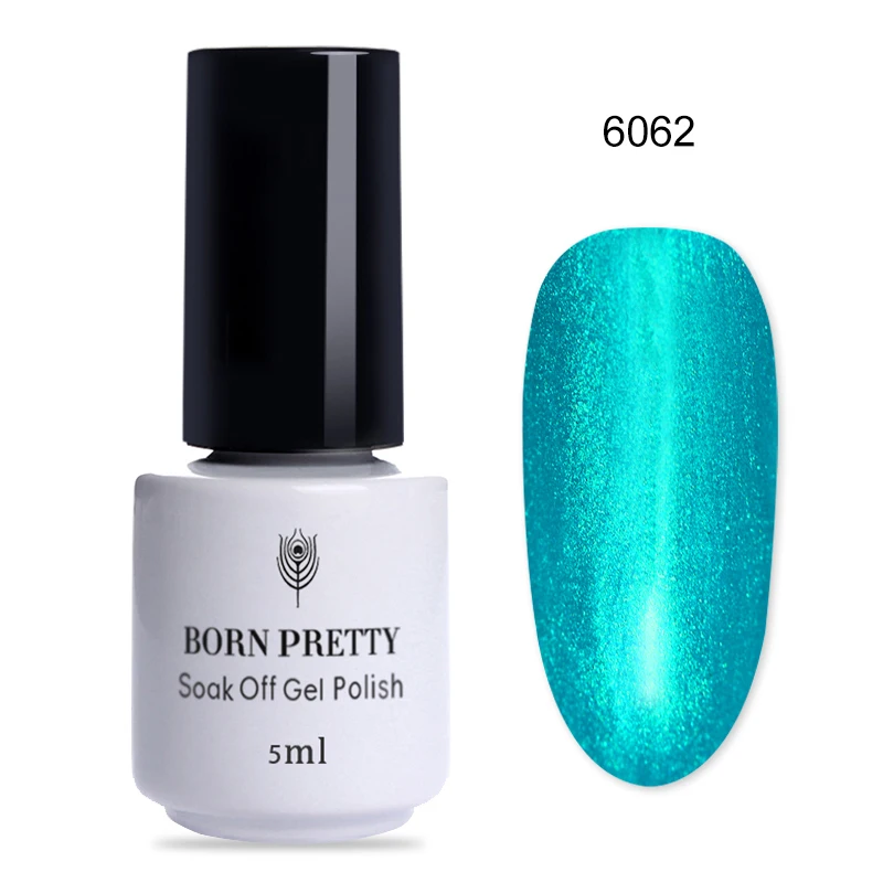 Матовый неоновый Гель-лак для ногтей BORN PRETTY, 6 мл, флуоресцентный, зеленый, желтый цвета, впитывающий УФ-Гель-лак для ногтей - Цвет: 6062