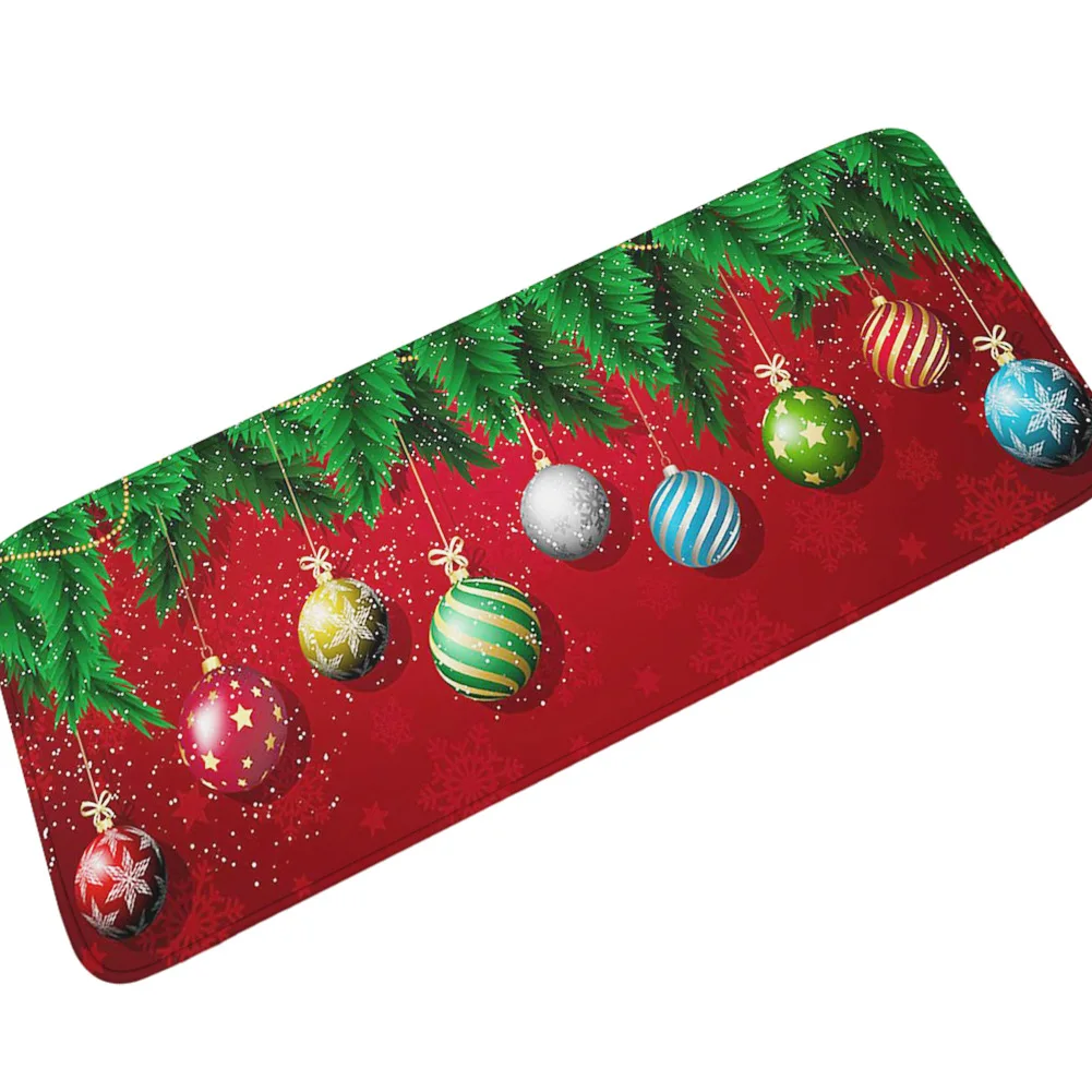 Zeegle коврик с рождественским дизайном для украшения прихожей длинный ковер кухни
