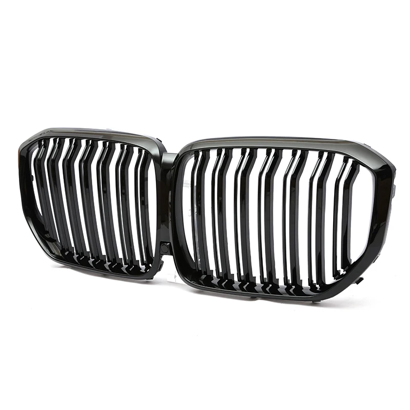 Car Front Bumper Kidney Grill Double Slat Gloss Black Grille For BMW X5 Series G05 2018-2020 Auto Accessories Replacement Part | Автомобили