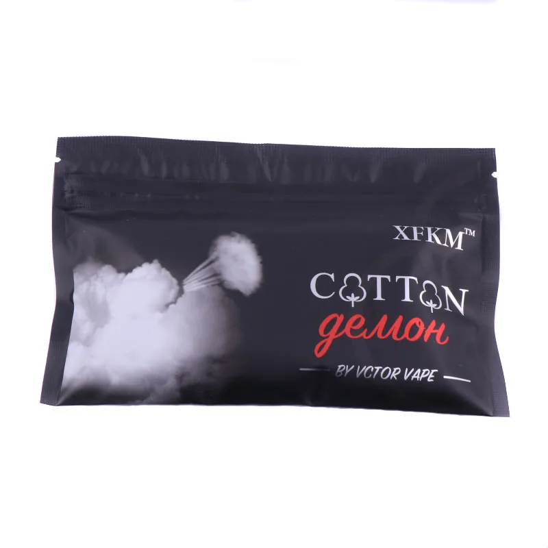 XFKM Devil 1bag/2bags RDA Cotton for RBA DIY Coil Atomizer Bacon Cleaning organic cotton | Электроника