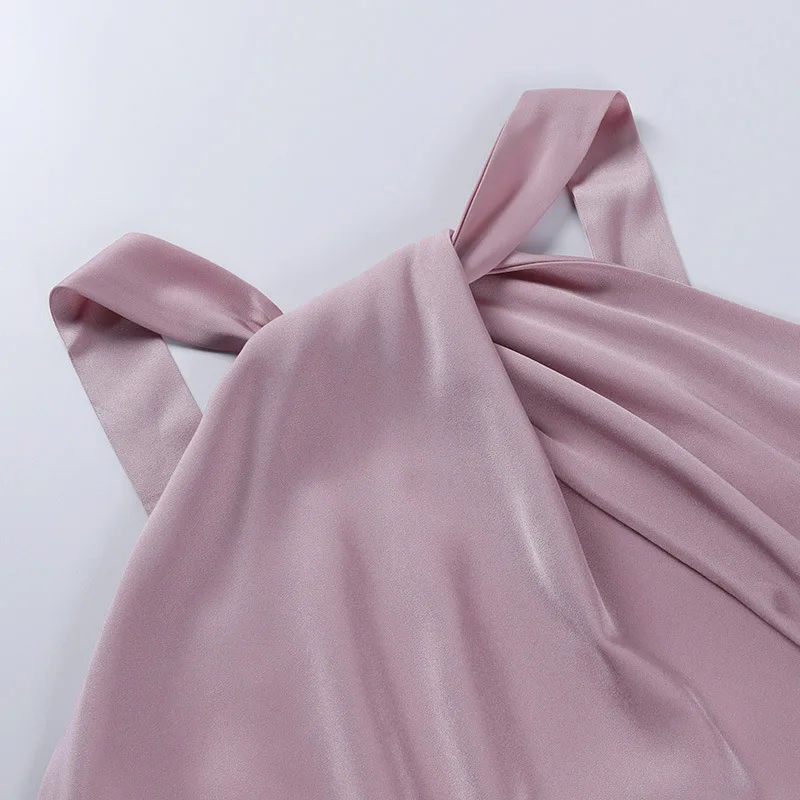 

Satin Bodycon Dress Women Party Dress Mini 2021 New Arrivals Red Backless Bodycon Dress Sexy Celebrity Evening Club Dress