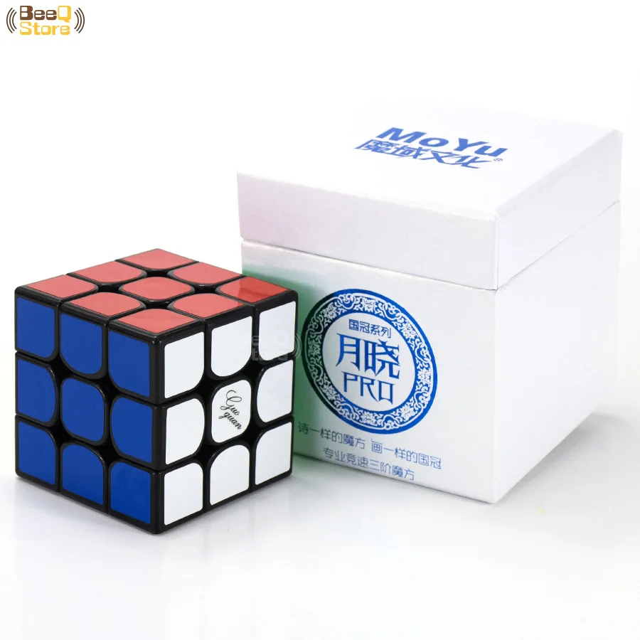 3x3 Guoguan Yuexiao Pro магический куб головоломка Magico Cubo Professional соревнования Развивающие