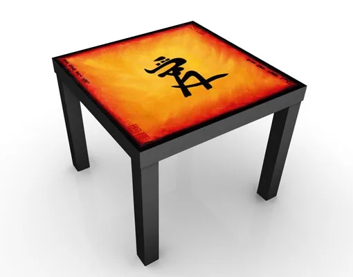 3D художественная наклейка для стола в китайском стиле с надписью LOVE стол