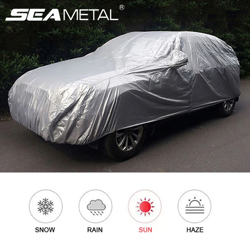 Чехол для автомобиля защита улицы полное покрытие дождевик водонепроницаемый