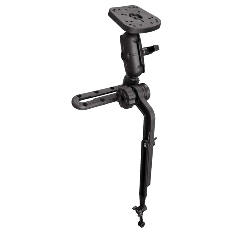 

Transducer Mounting Arm With Marine Fish Finder Base Adapter Ball Mount For Scotty, Lowrance, Garmin Fish Finder