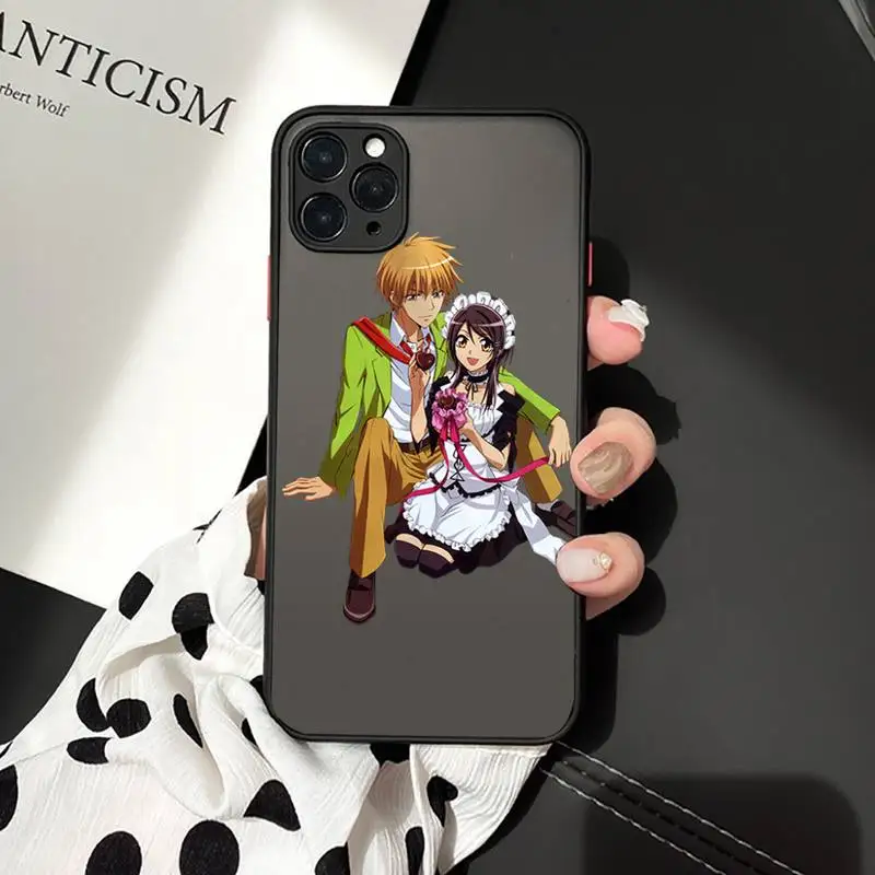 

Maid Sama anime manga luxury Phone Cases funda matte transparent For iphone 7 8 11 12 plus mini x xs xr pro max cover