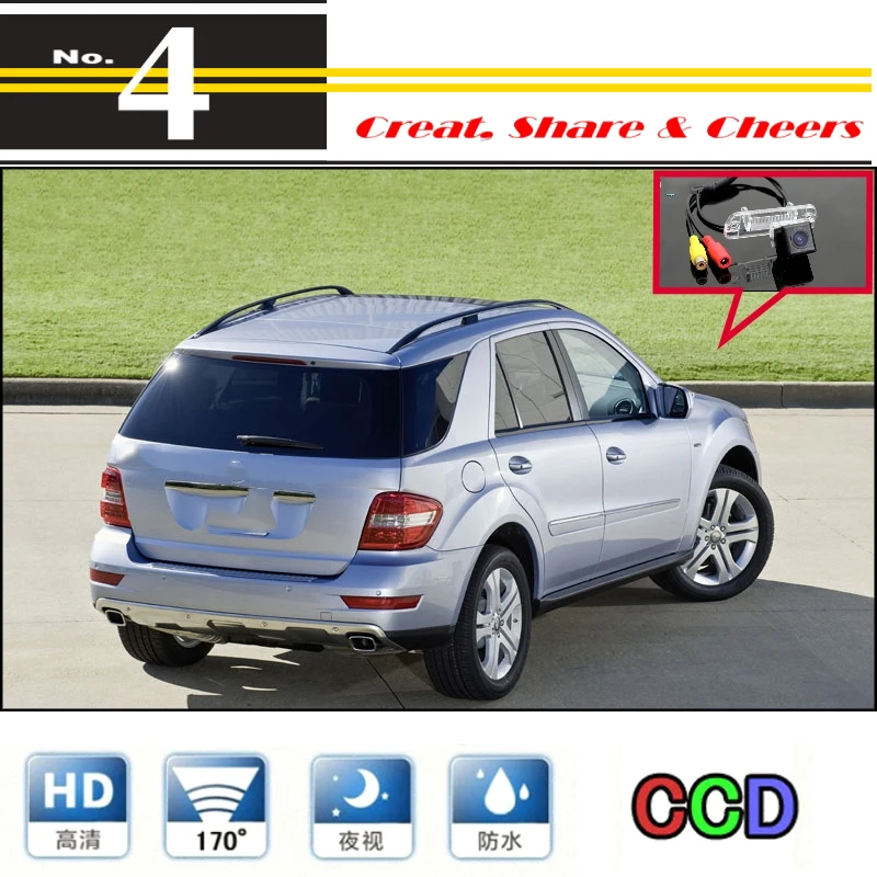 Автомобильная камера для Mercedes Benz ML450 ML350 ML300 ML250 ML63 AMG высококачественная заднего