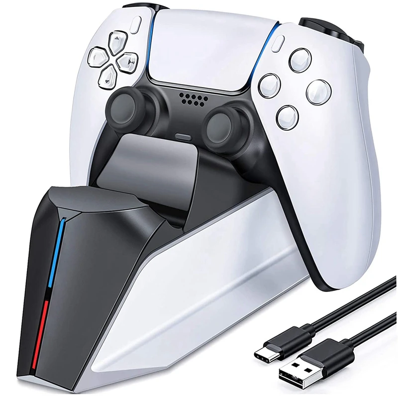 Dual Controller Charging Stand for Playstation 5 Dock Station with LED Indicator PS5 | Электроника