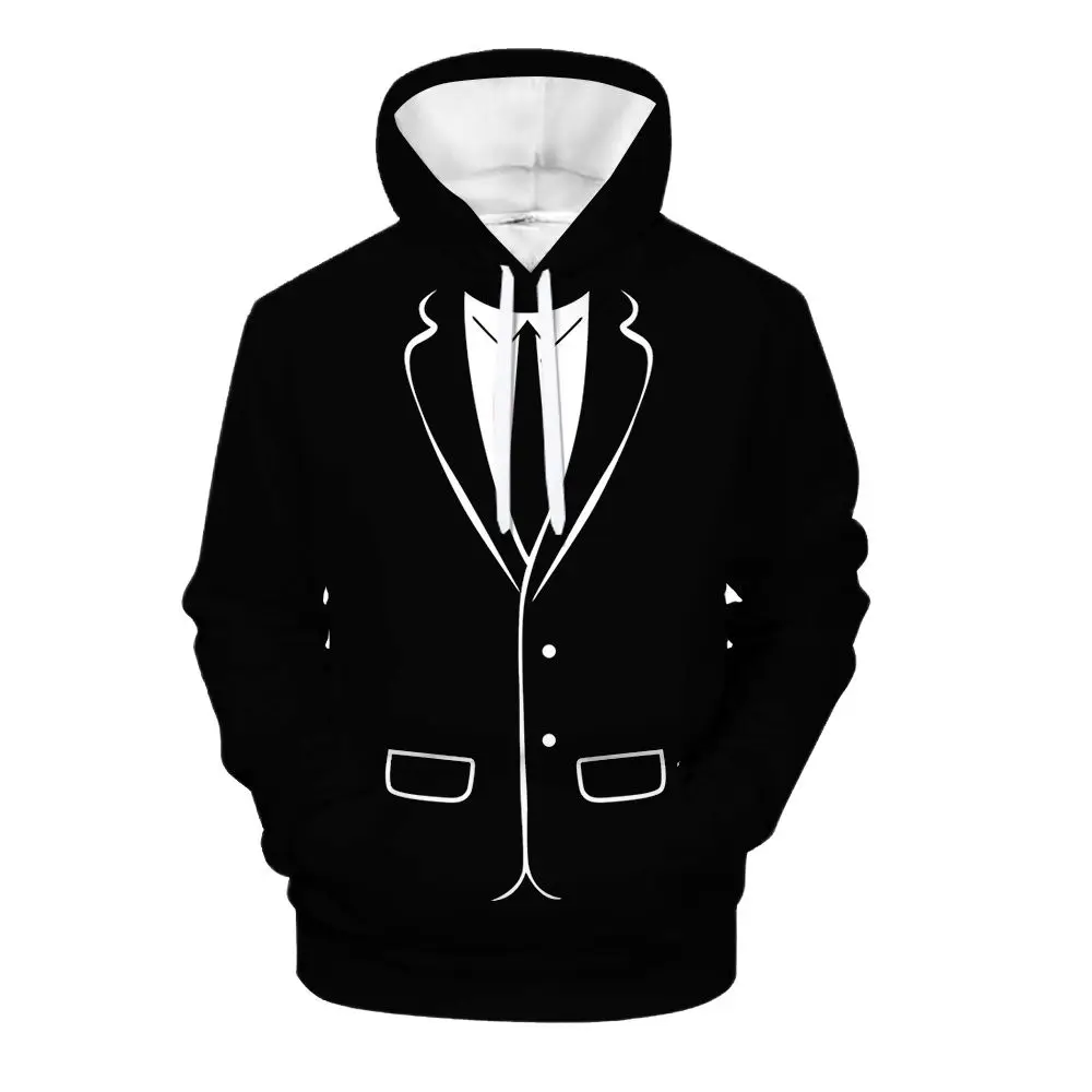 

2021 New Spring And Autumn Men's Sweater 3d Printing Suit Pattern Casual Fashion Hoodie Unisex Retro Street Men And Women 4XL