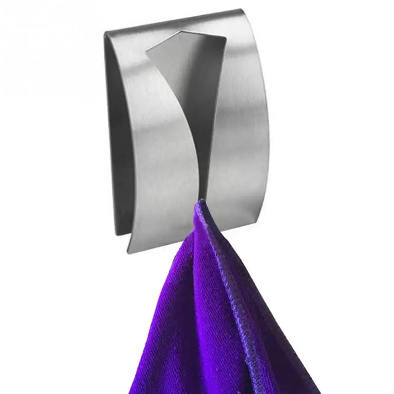 1 шт. Держатель клип полотенце стойка из нержавеющей стали настенный вешалка для