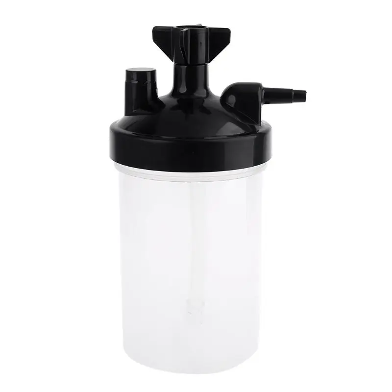 

HIGH FLOW Oxygen Bubbler Bottle - Humidity Humidifier Water Bottle for Oxygen