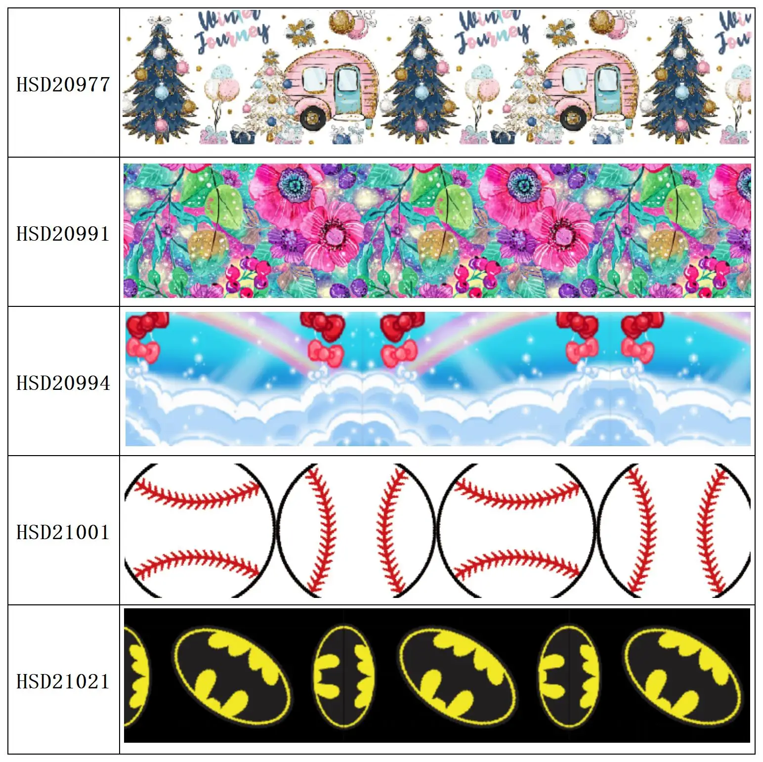 

HSDCraft Бесплатная доставка 25 мм 38 мм 75 мм Термотрансферная печатная корсажная лента для «сделай сам» бант для волос