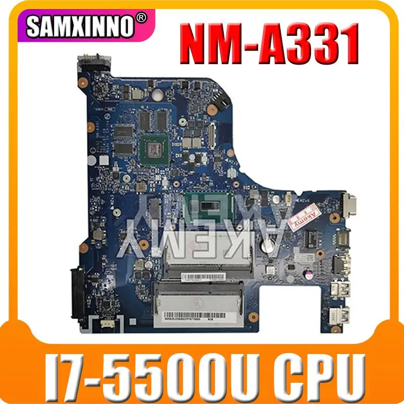 

G70-80 For Lenovo G70-70 B70-80 Z70-80 I7-5500U motherboard AILG NM-A331 Rev1.0 DDR3L com 2GB-GPU Teste 100% original