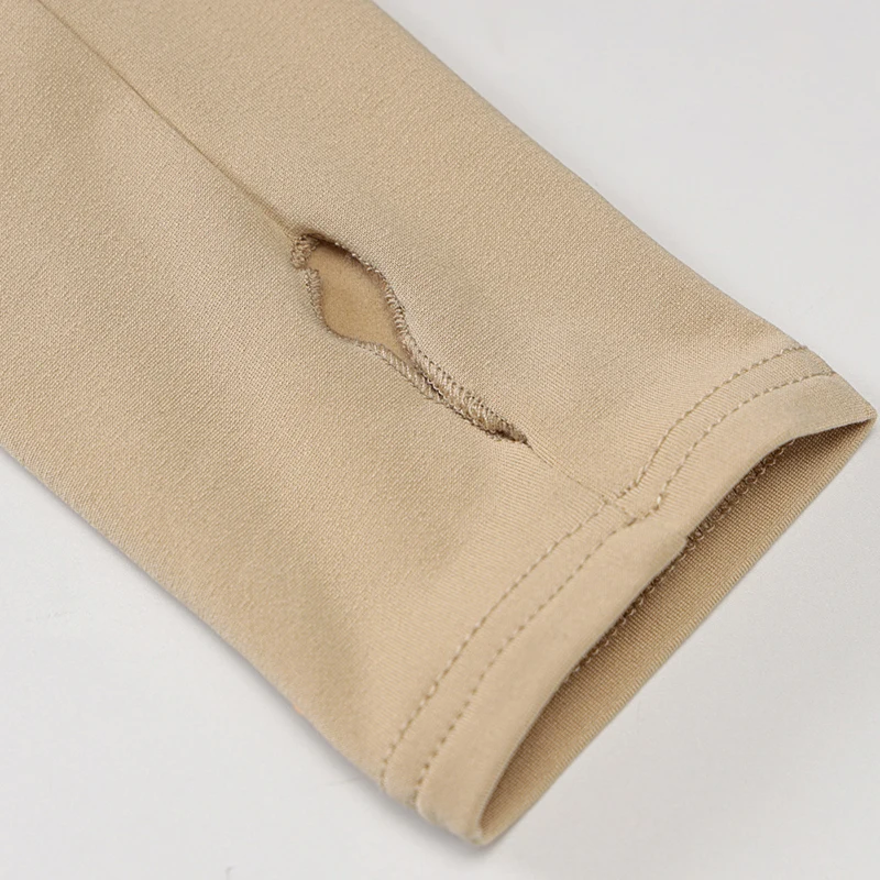 

SEASONS Solid Women Long Sleeve Thong Bodysuit Chain O Neck Bodycon Sexy Skinny Streetwear Club Spring Summer Basic ASJU82529