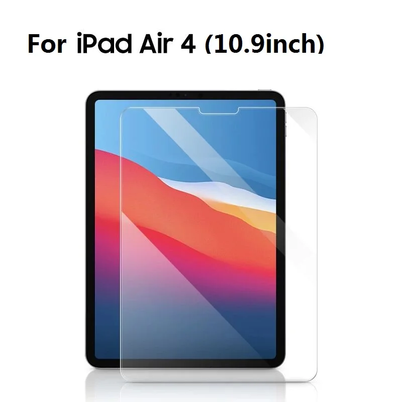 

2pcs Tempered Glass For iPad Air 4 10.9 2020 New Screen Protector 2.5D Clear Glass For iPad 10.9 inch 9H Protective Film Guard