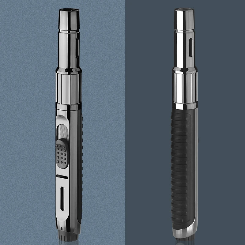 butane torch gas lighter grill kitchen cooking turbo lighter jewelry welding cigar smoking metal cigar lighter bbq gadget free global shipping