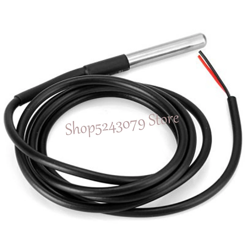 1 шт. длина метр DS1820 из нержавеющей стали посылка Водонепроницаемый DS18b20