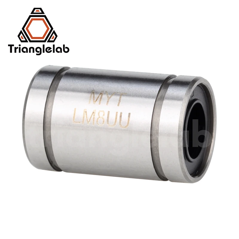 Длинный стержень Trianglelab MYT LM8UU вал 8x15x24 мм линейный подшипник для 3D-принтера Reprap Anet