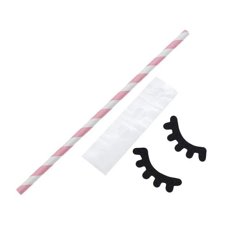 Украшение торта для выпечки единорог ресницы соломенные дня рождения детей