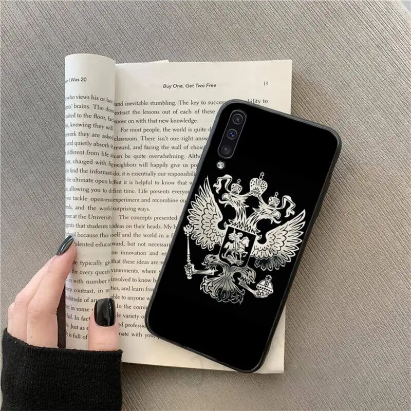 

russian flag Symbol Phone Case For Samsung galaxy S 9 10 20 A 10 21 30 31 40 50 51 71 s note 20 j 4 2018 plus