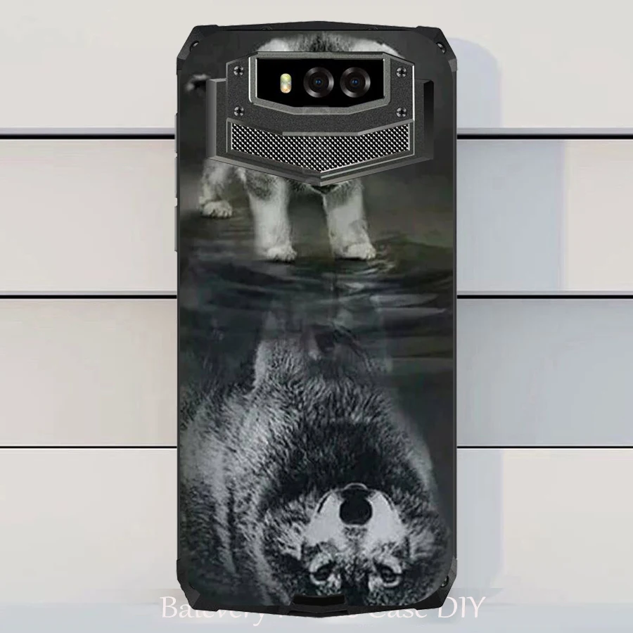 Чехол для BLACKVIEW BV9100 волк силиконовые ТПУ чехлы Blackview Bv9100 кошка животное оболочка
