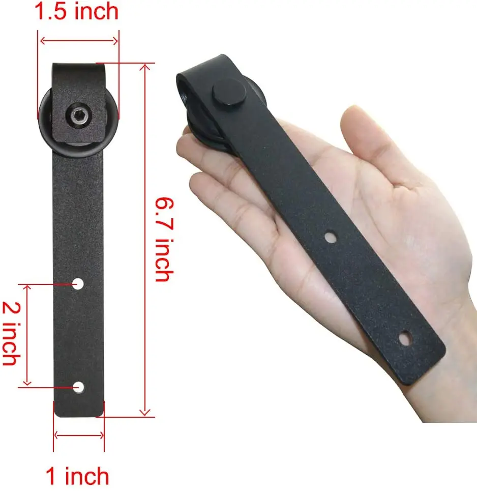 

Gifsin Sliding Door Hardware Drawer Slides Kit for Double Door TV Stands Wardrobe Cabinets Furniture Slide