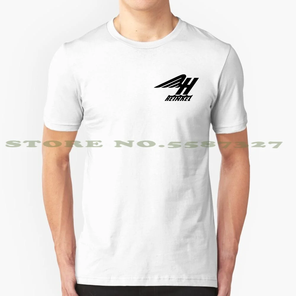 Летняя забавная футболка с логотипом Heinkel для мужчин и женщин логотип люфтвафф