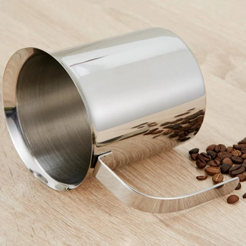

800cc Stainless Steel Foamer Manual Milker Coffee Cappuccino Dispenser Coffee Utensil
