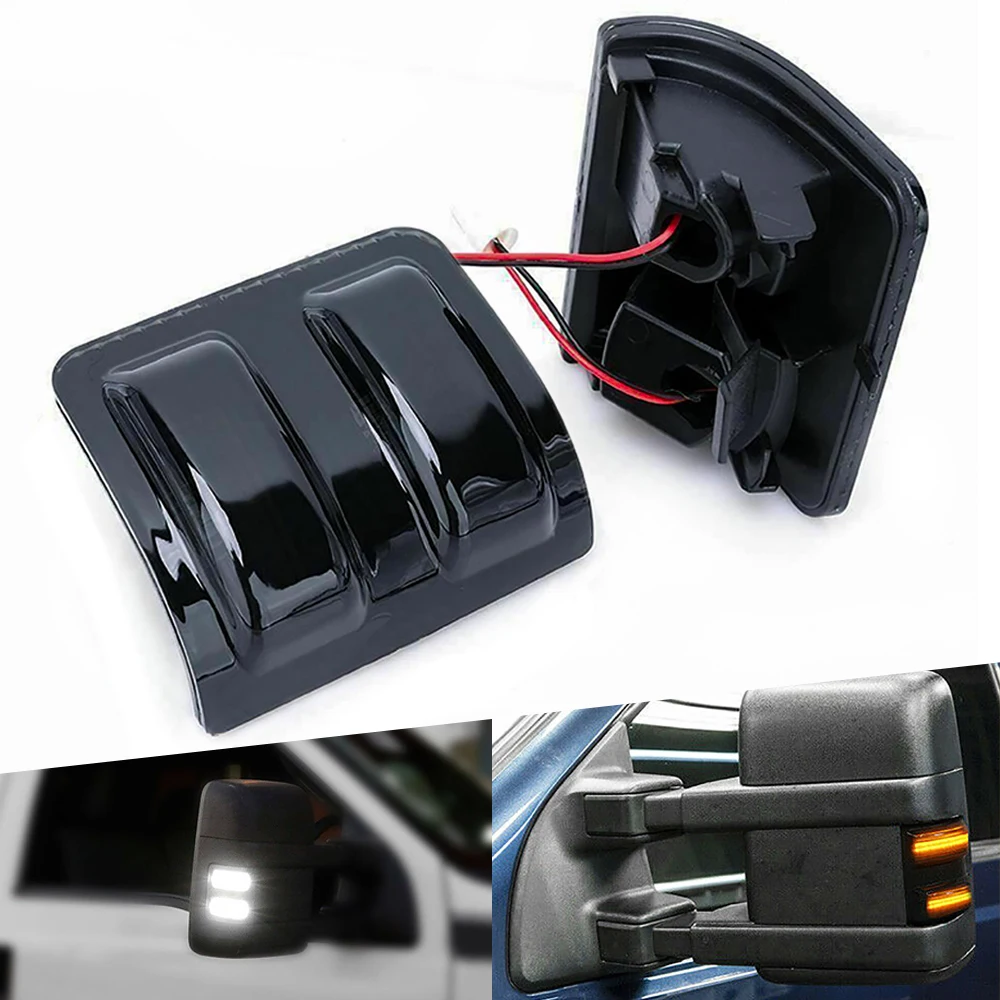 2 шт. светодиодные зеркальные габаритные огни для 2008-2016 Ford F150 F250 F350 F450 | Автомобили