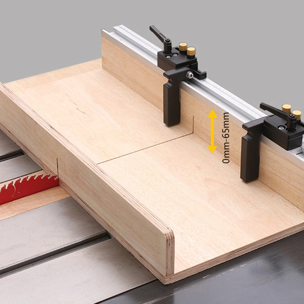

45 Chute T Track with Scale Alloy T-tracks Slot Miter Track Woodworking Saw Table Workbench DIY Manual Tools