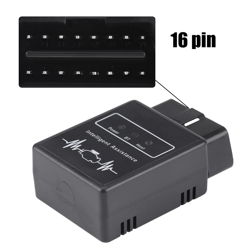 12 В KW912 16 контактный OBD II bluetooth 3 0 Универсальный Автомобильный диагностический