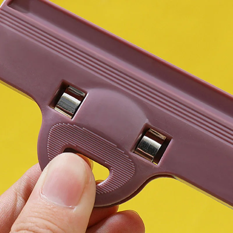 

4Colors Plastic Kitchen Storage Food Snack Bag S/L Sealer Seal Sealing Bag Clips Clamp Plastic Tool Sealing Machine